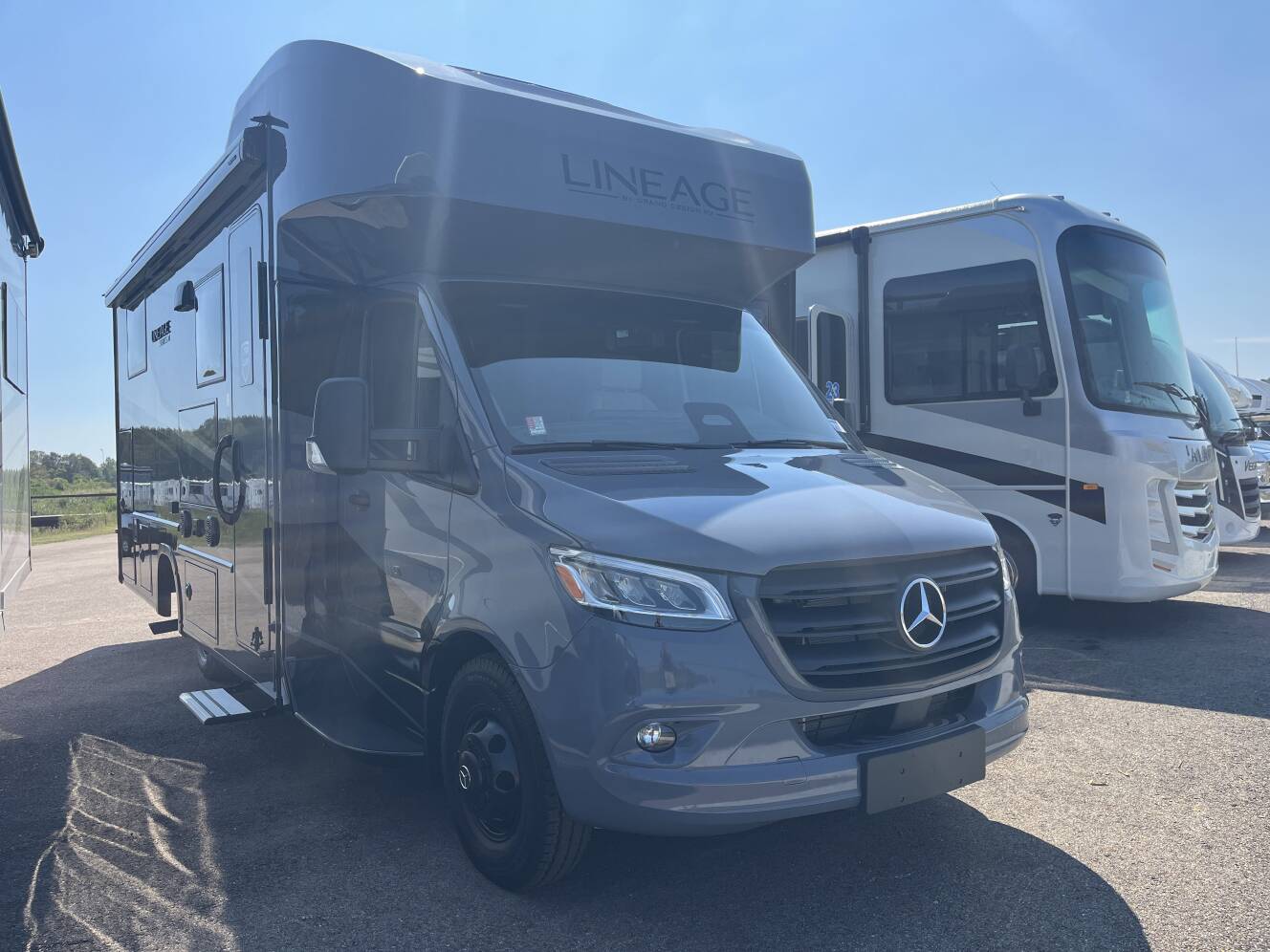 A photo of this 2026 Grand Design Lineage Series M 25TK