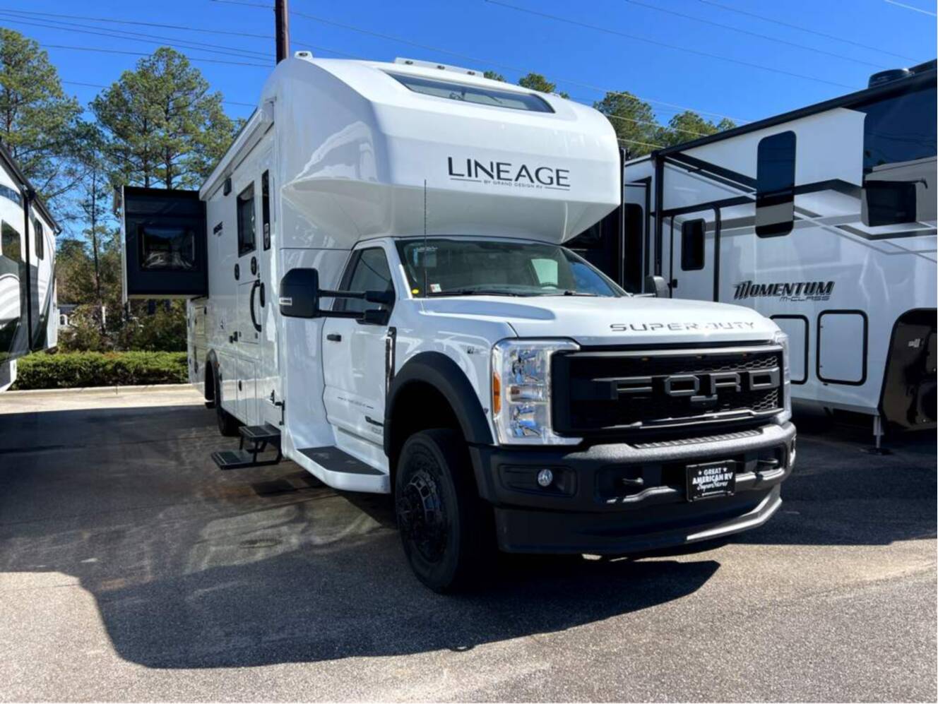 A photo of this 2026 Grand Design Lineage Series F 31ZW