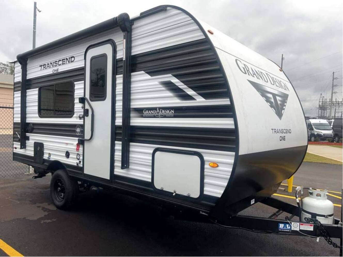 A photo of this 2026 Grand Design Transcend ONE 151RB