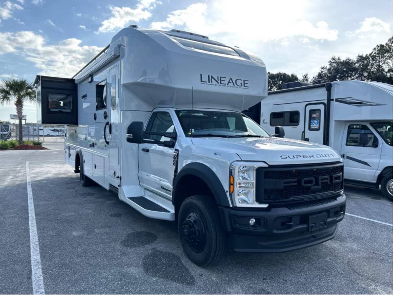 A photo of this 2026 Grand Design Lineage Series F 31ZW