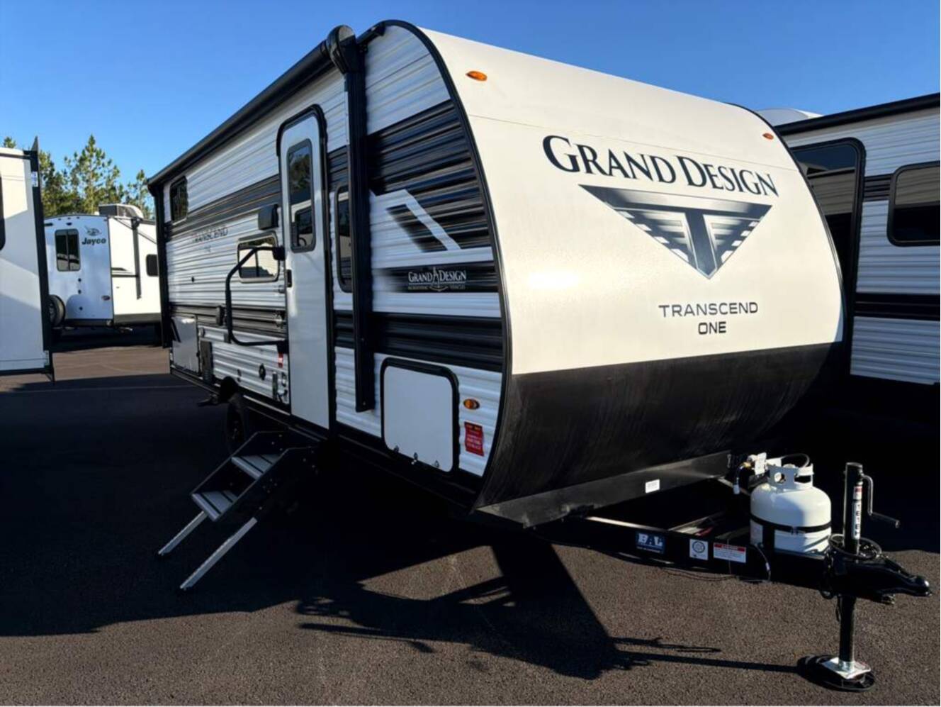 A photo of this 2026 Grand Design Transcend ONE 161BH