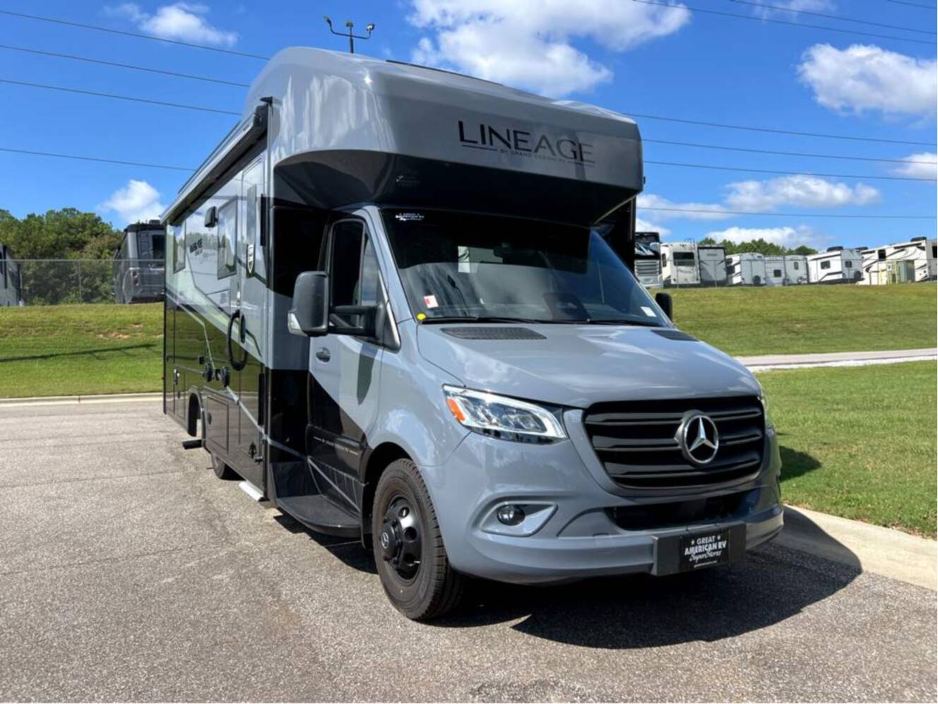 A photo of this 2026 Grand Design Lineage Series M 25TK