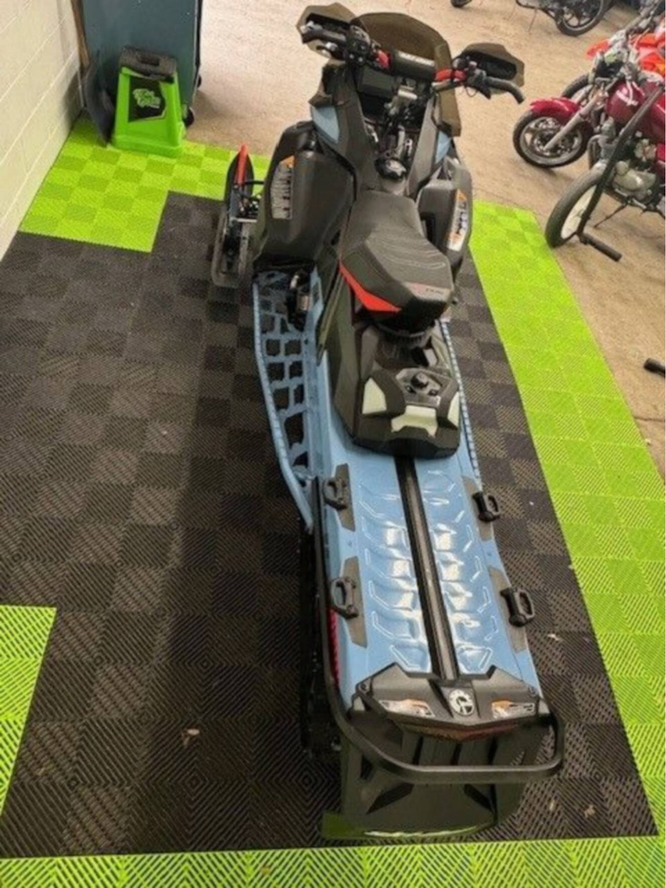 A photo of this 2026 Ski-Doo Backcountry X-RS 146 850 E-TEC Turbo R SHOT Storm 1.5 