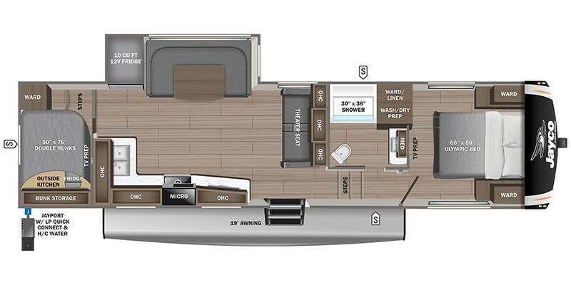 A photo of this 2026 Jayco Eagle HT 29DDB