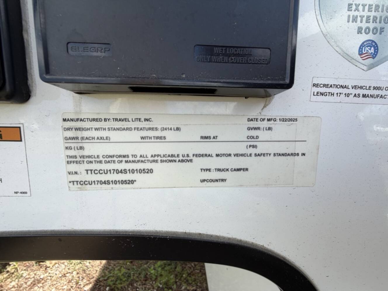 A photo of this 2025 Travel Lite TRAVEL LITE 900U