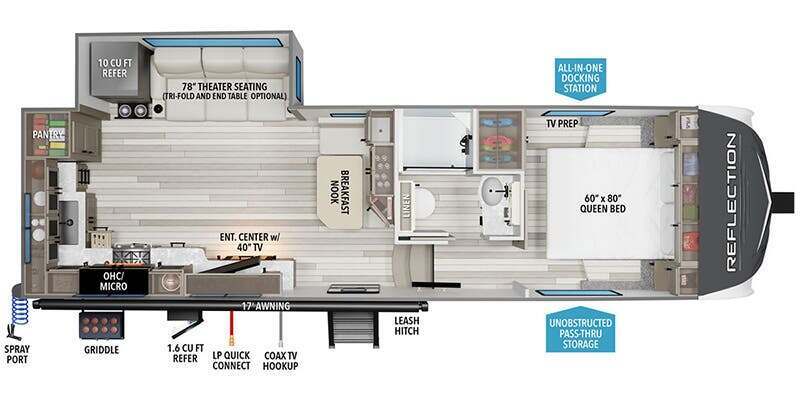 A photo of this 2026 Grand Design Reflection 150 Series 270BN
