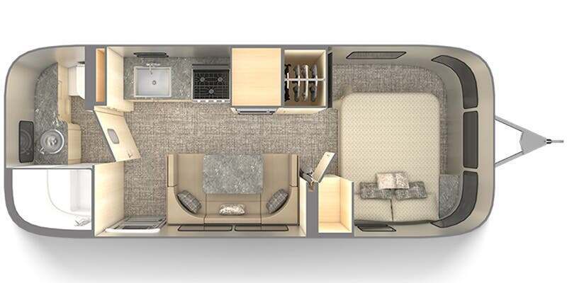 A photo of this 2026 Airstream Flying Cloud 23FB