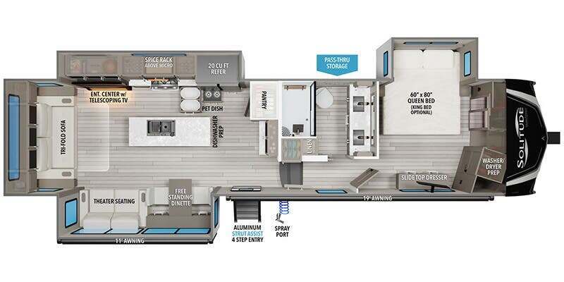 A photo of this 2026 Grand Design Solitude 370DV