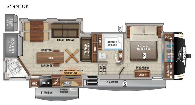 2021 Jayco Eagle 319MLOK in wadsworth IL