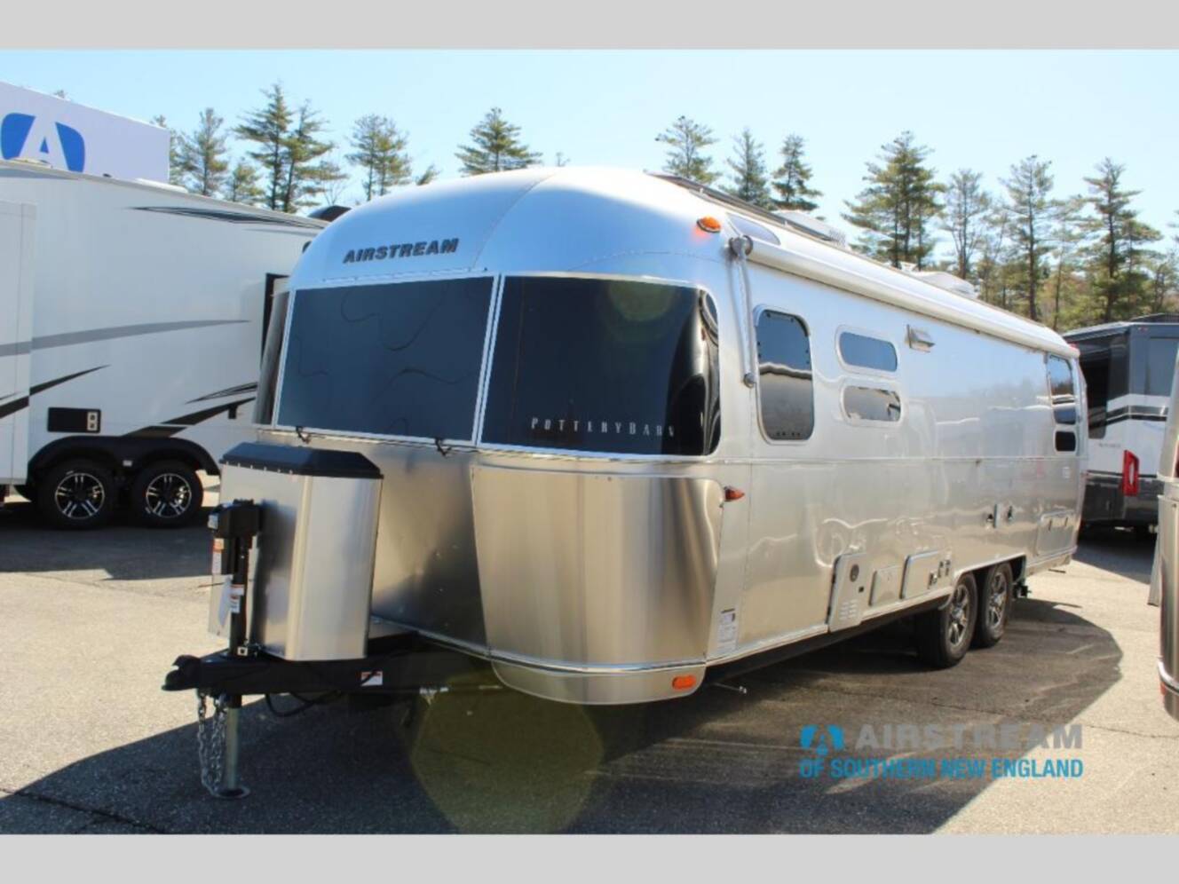A photo of this 2025 Airstream Pottery Barn Special Edition 28RB