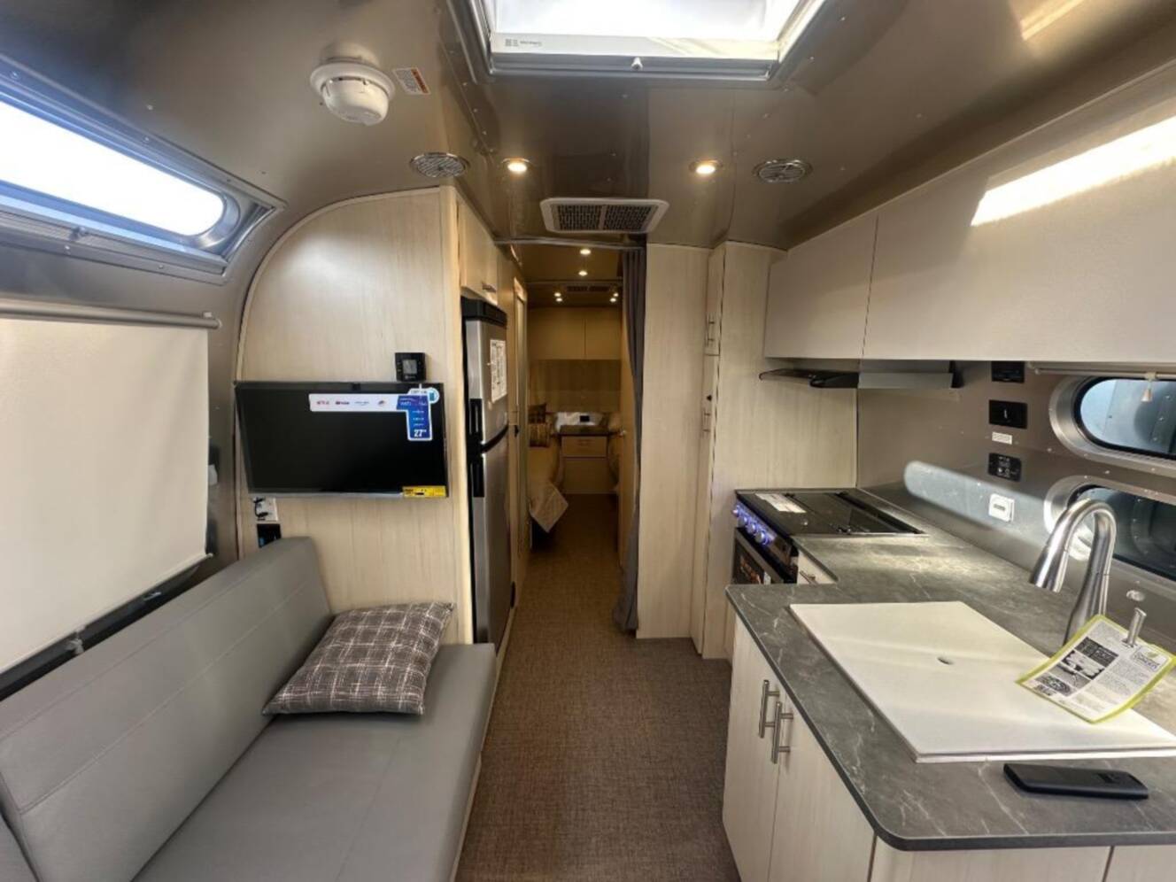A photo of this 2026 Airstream Flying Cloud 25FB Twin Hatch With Solar and Lithium