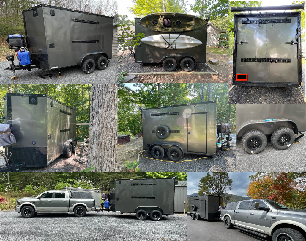 2023 Custom Made 16' UTILITY TA 7K RV