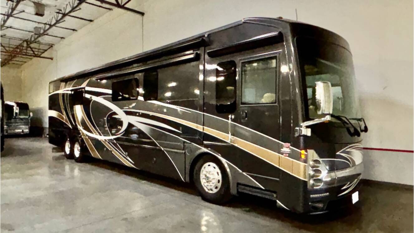 A photo of this 2015 Thor Motor Coach TUSCANY 45AT