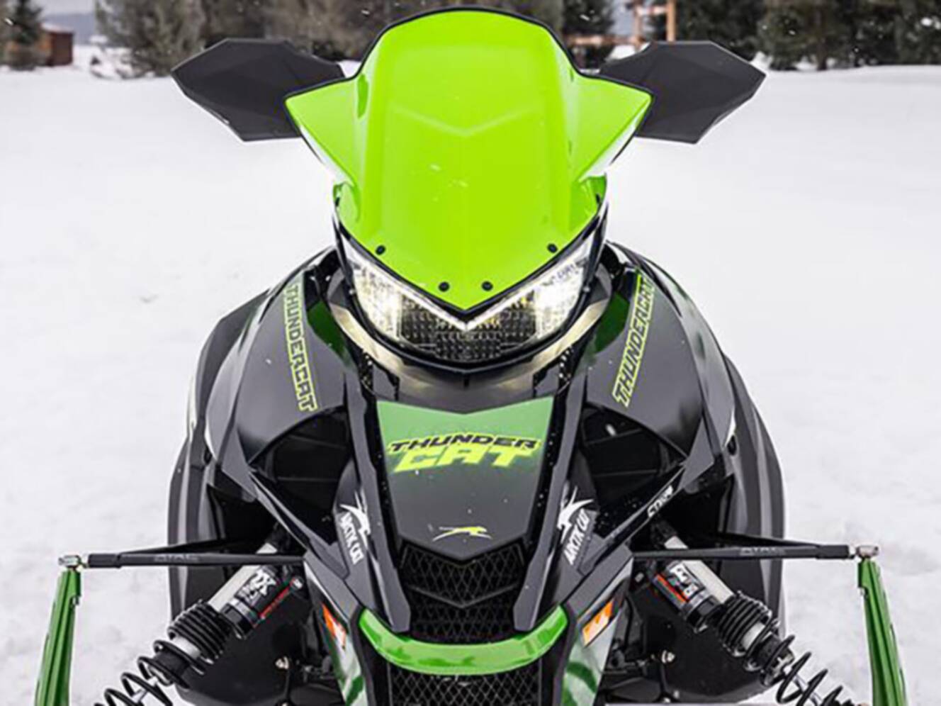 A photo of this 2026 Arctic Cat ZR 9000 Thundercat ATAC ES