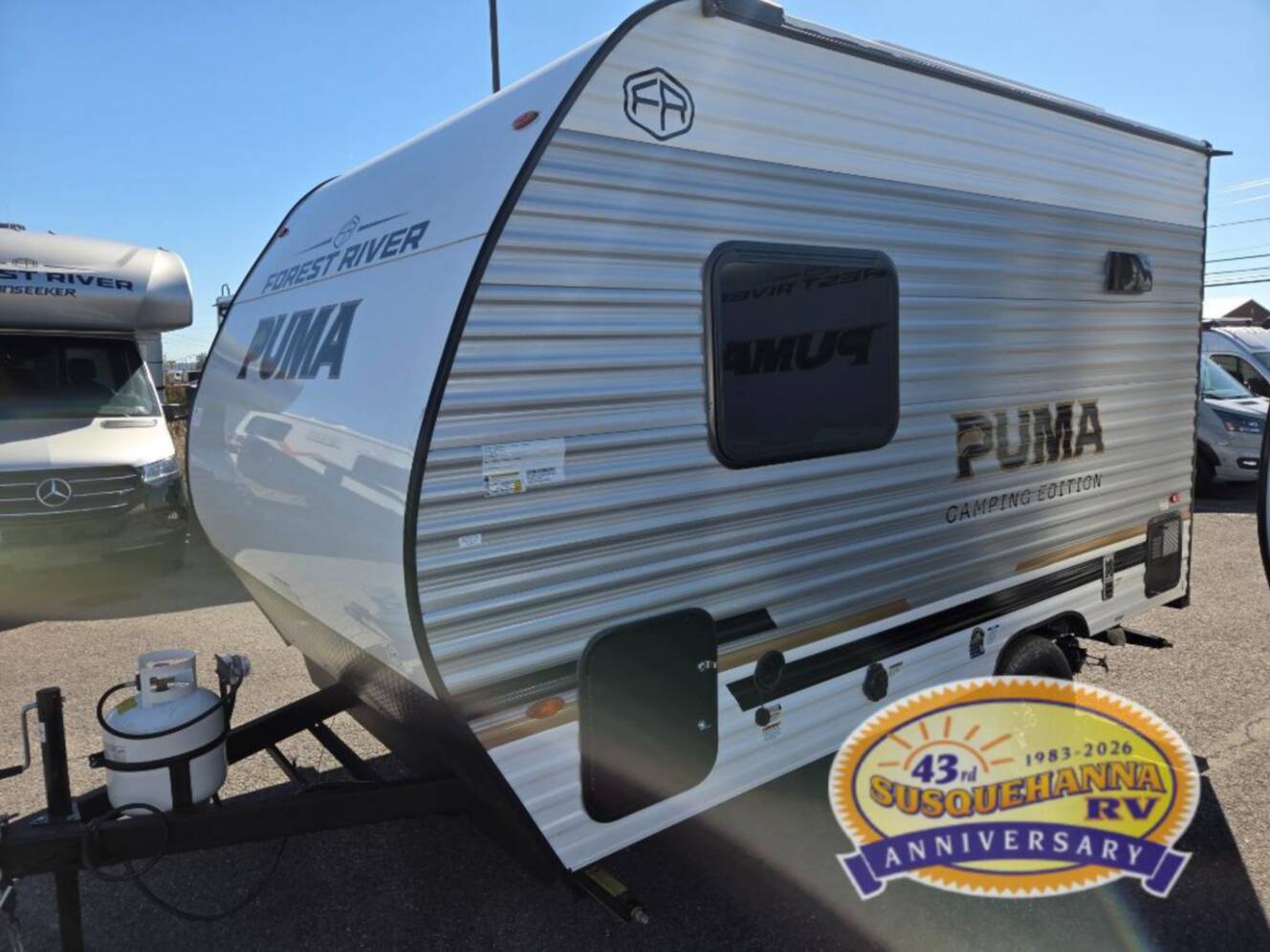 A photo of this 2026 Forest River Rv Puma Camping Edition 121RKCE