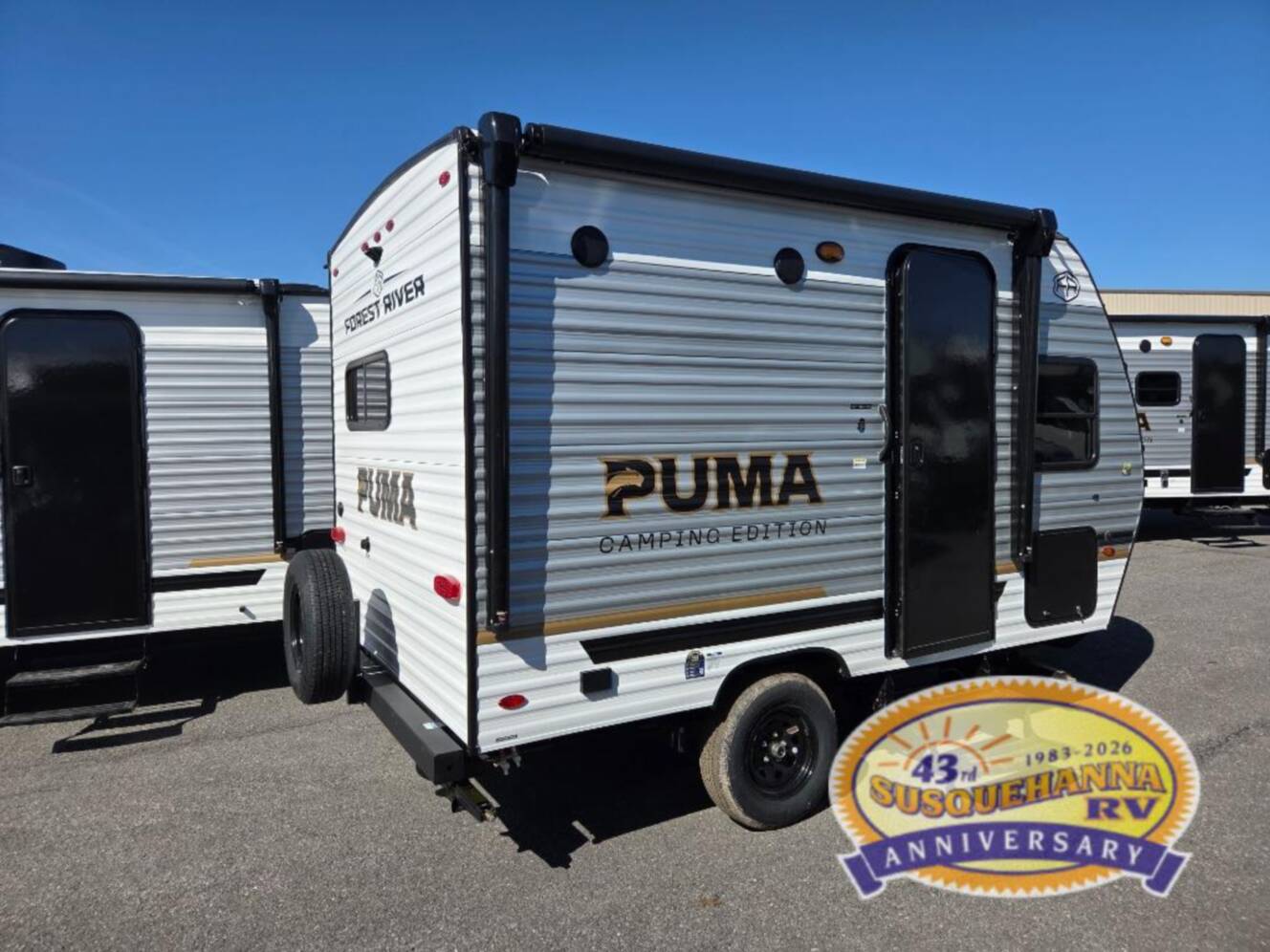 A photo of this 2026 Forest River Rv Puma Camping Edition 121RKCE