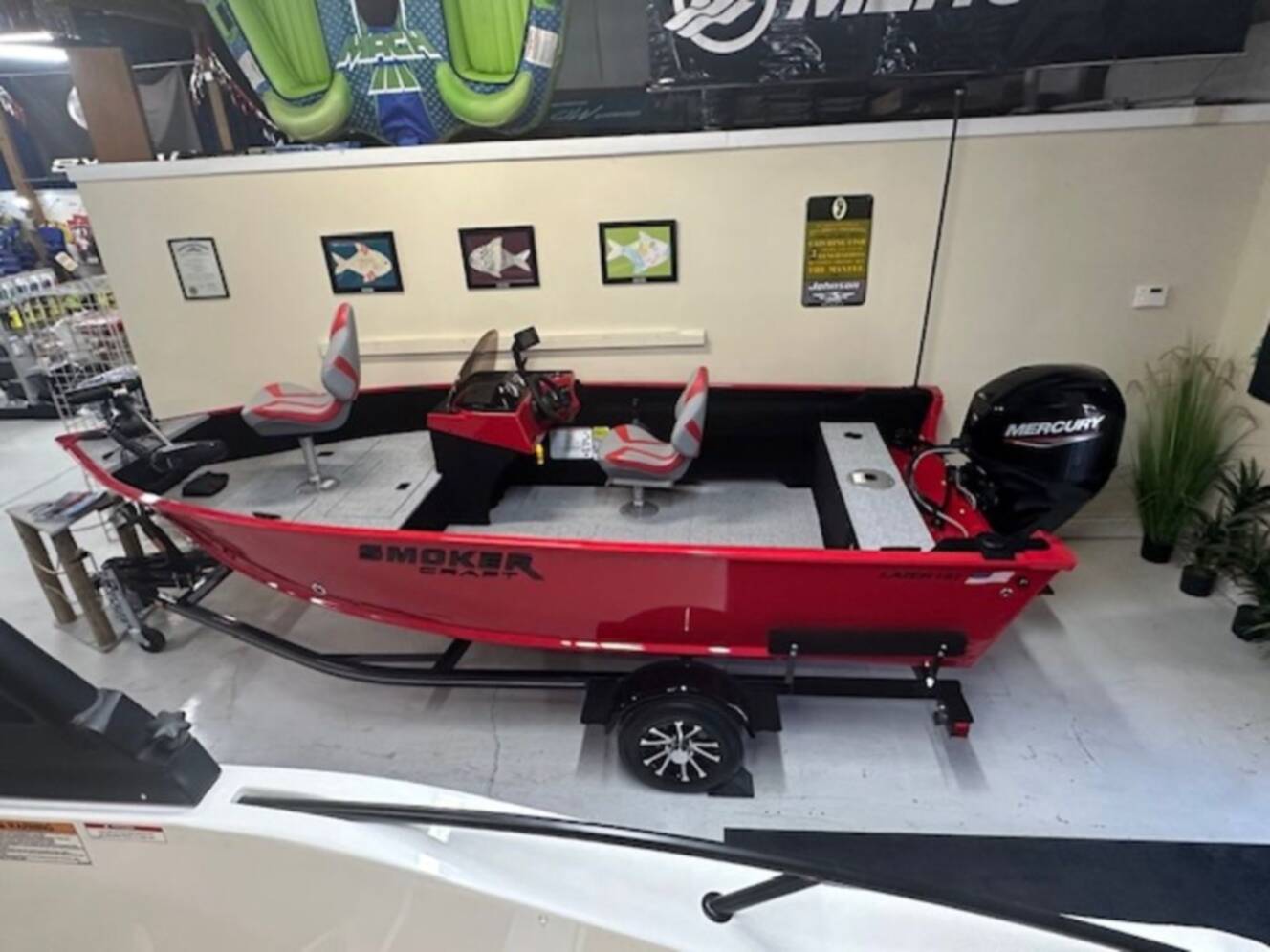 A photo of this 2026 Smoker Craft Lazer 161
