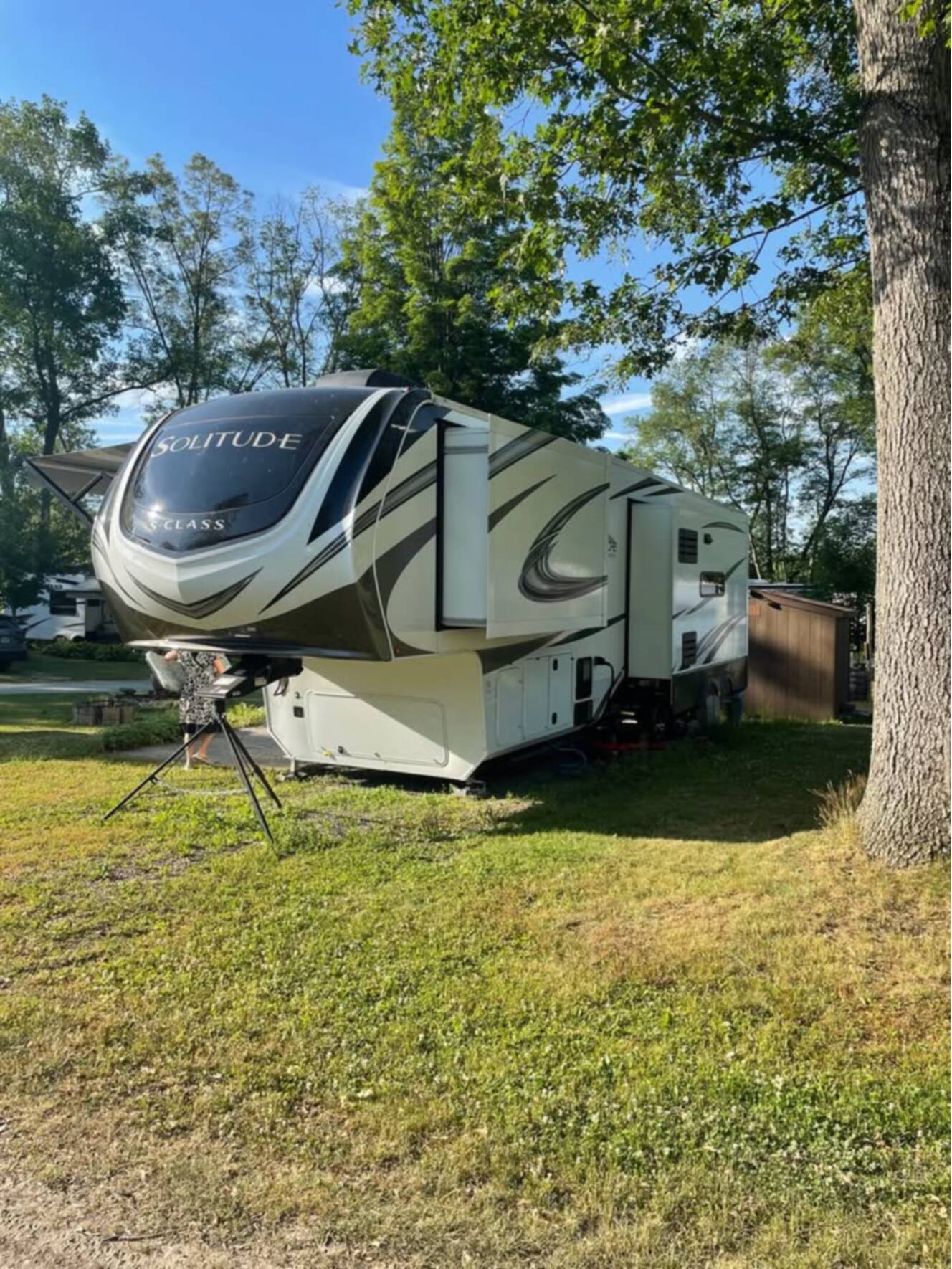 A photo of this 2021 Grand Design SOLITUDE 3550BH