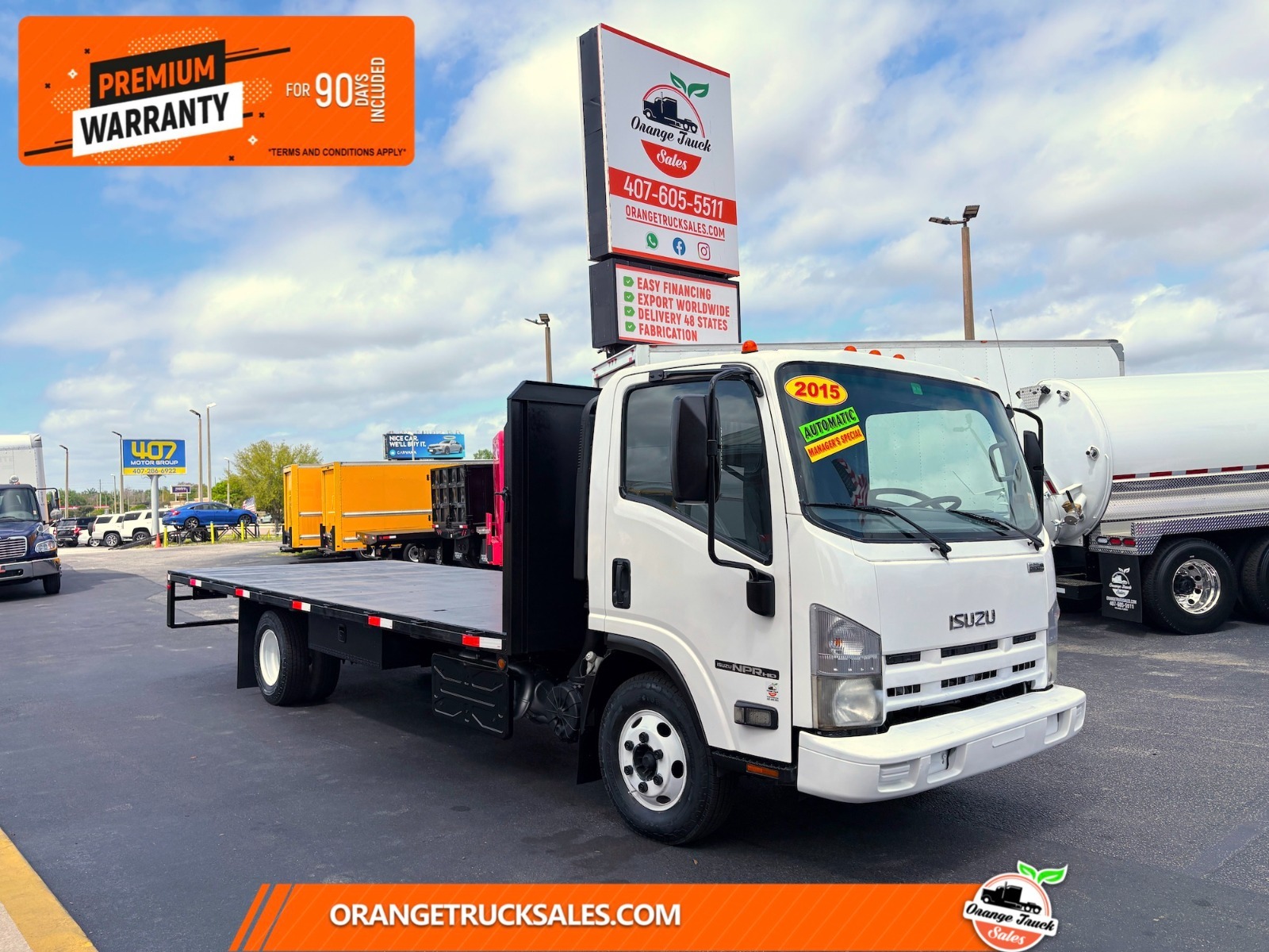 2015 ISUZU NPR HD in Orlando, FL