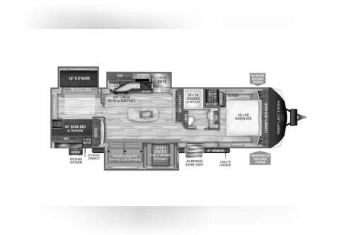 2022 Grand Design Reflection 312BHTS in la grange MO