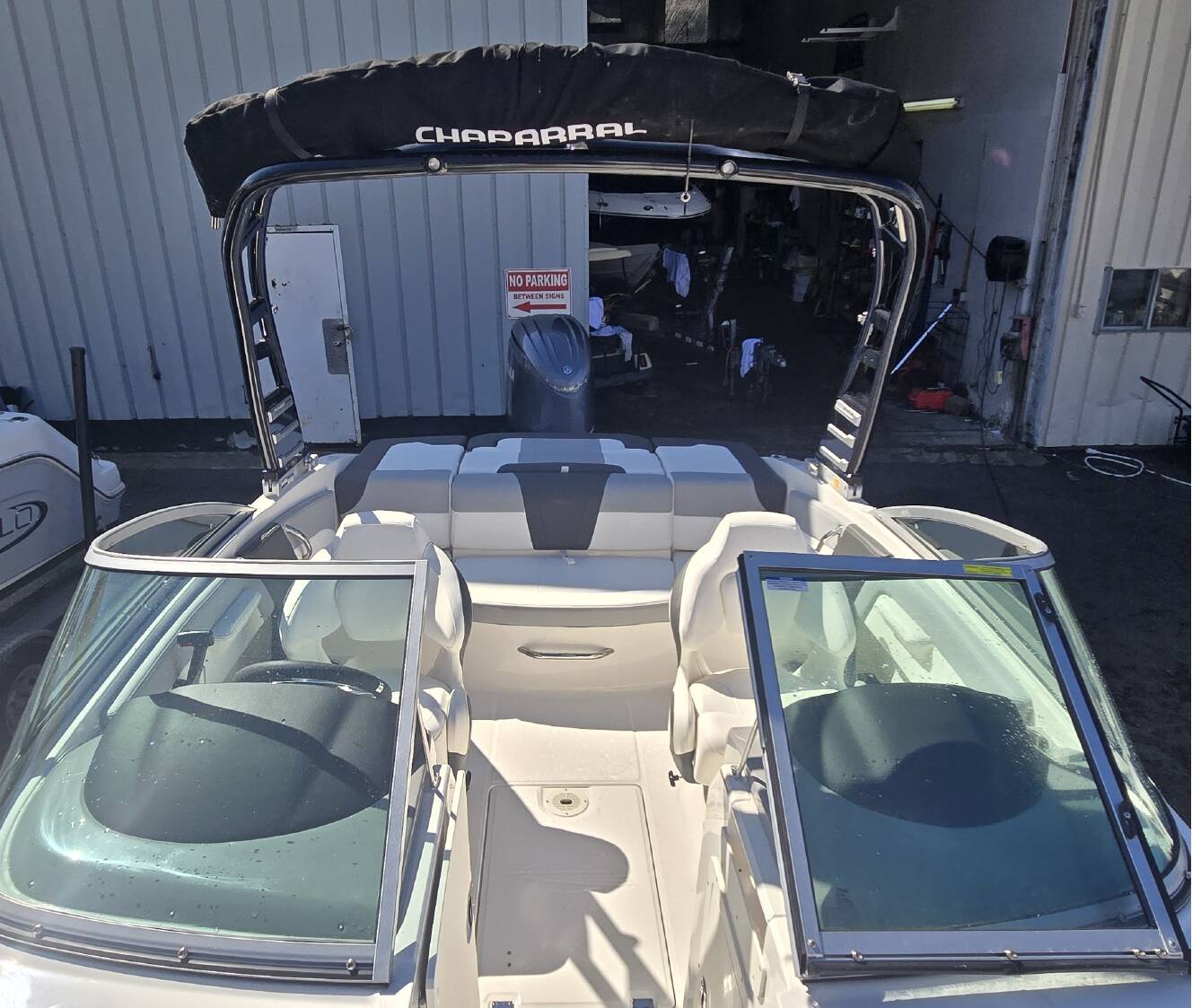 A photo of this 2025 Chaparral 23SSIOB