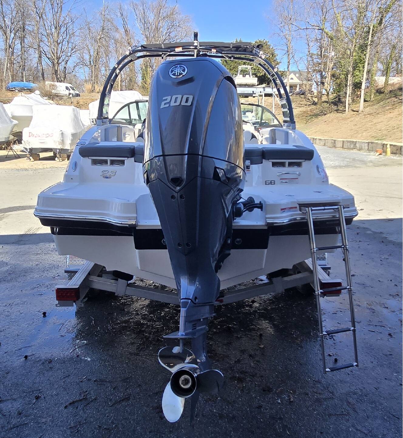 A photo of this 2025 Chaparral 23SSIOB