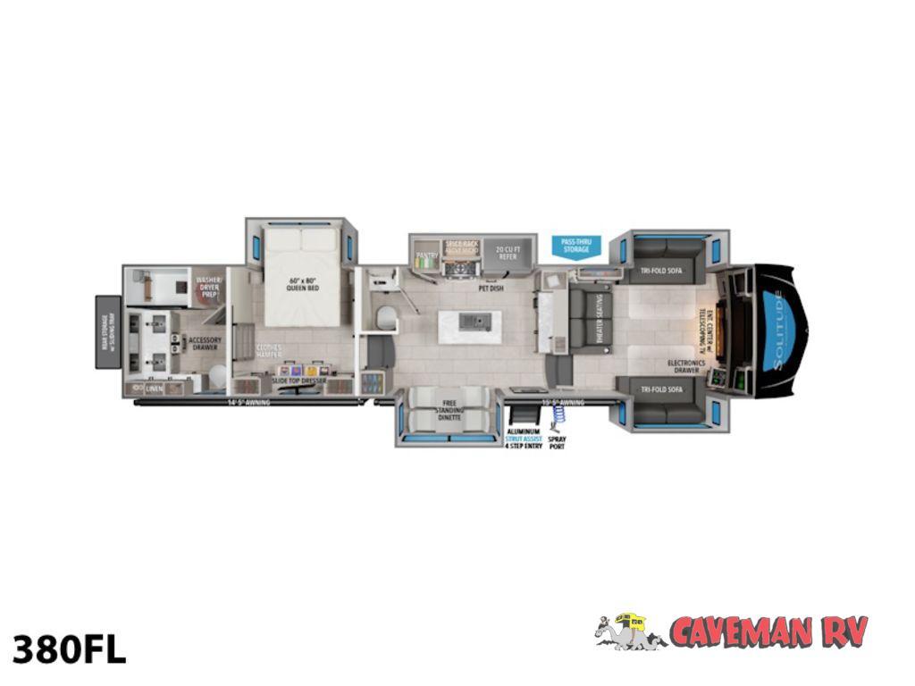 2026 Grand Design Solitude 380FL in grants pass OR