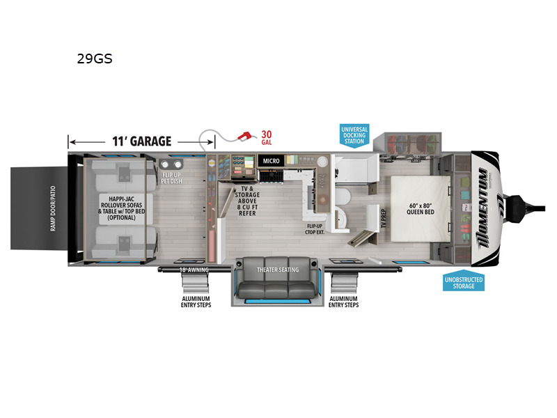 2026 Grand Design Momentum G-Class 29GS in grants pass OR