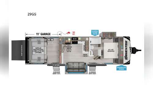 2026 Grand Design Momentum G-Class 29GS in grants pass OR