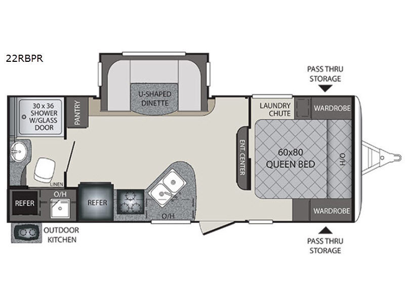 2017 Keystone Rv Premier Ultra Lite 22RBPR in grants pass OR