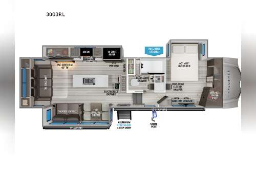 2026 Grand Design Influence 3003RL in grants pass OR