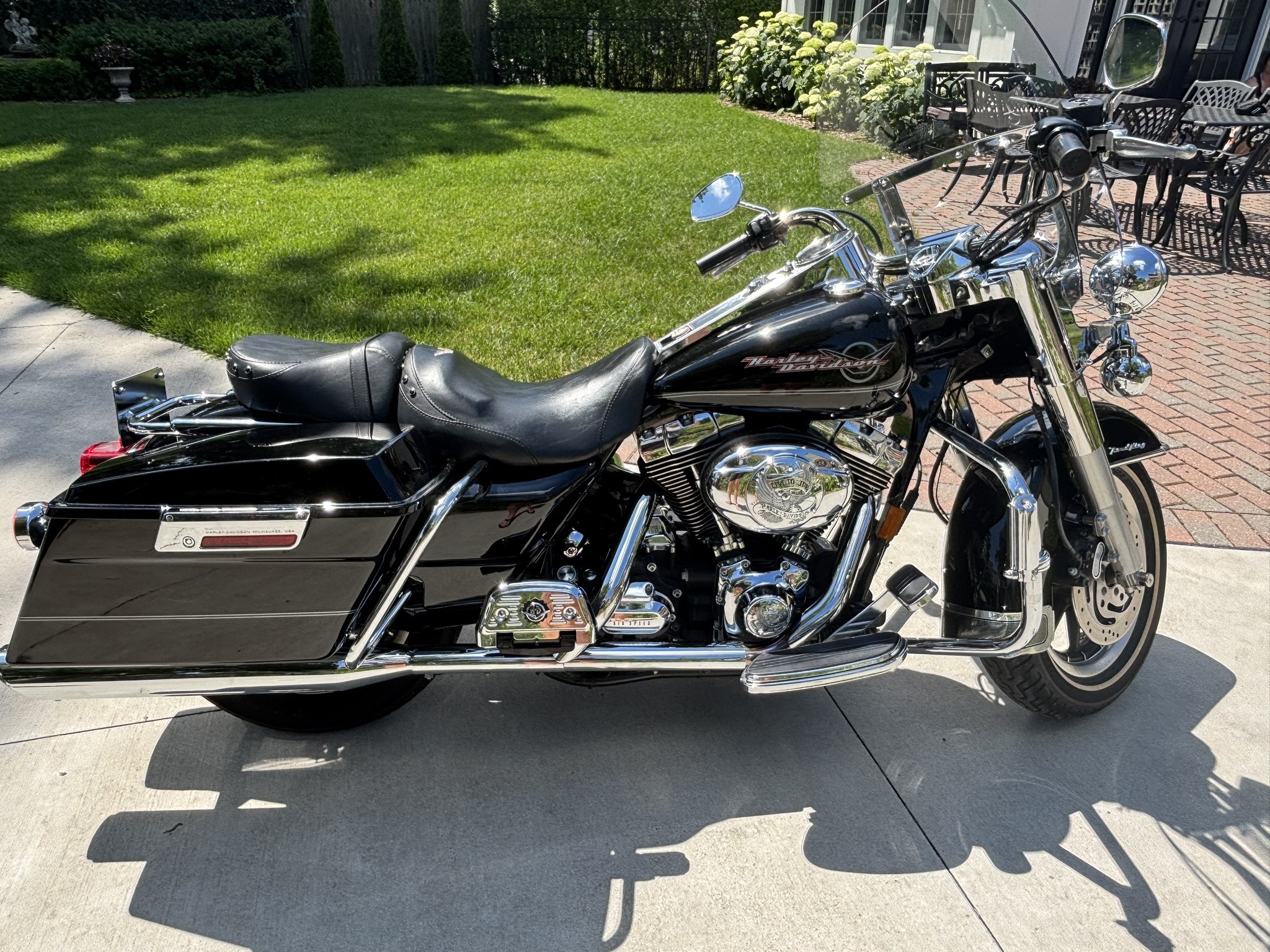 Black Harley-Davidson Road King Motorcycles For Sale in Michigan