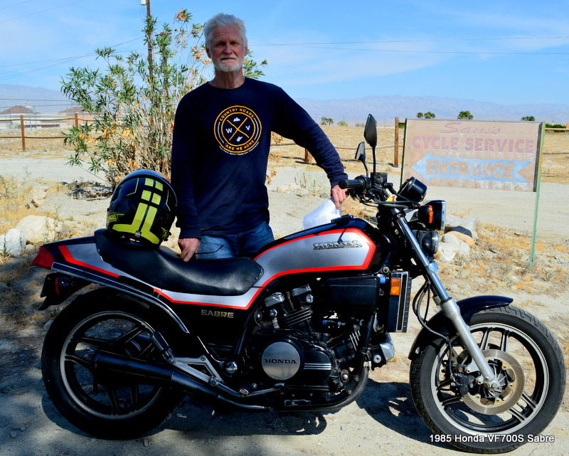 1985 Honda vf 700s Saber Vintage in Rancho Mirage, CA