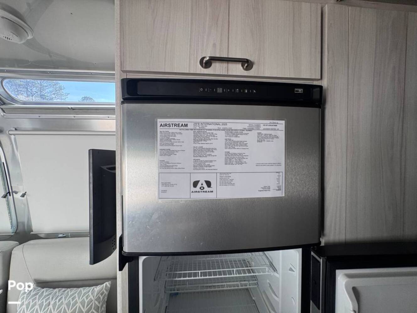 A photo of this 2025 Airstream International 25FB Twin