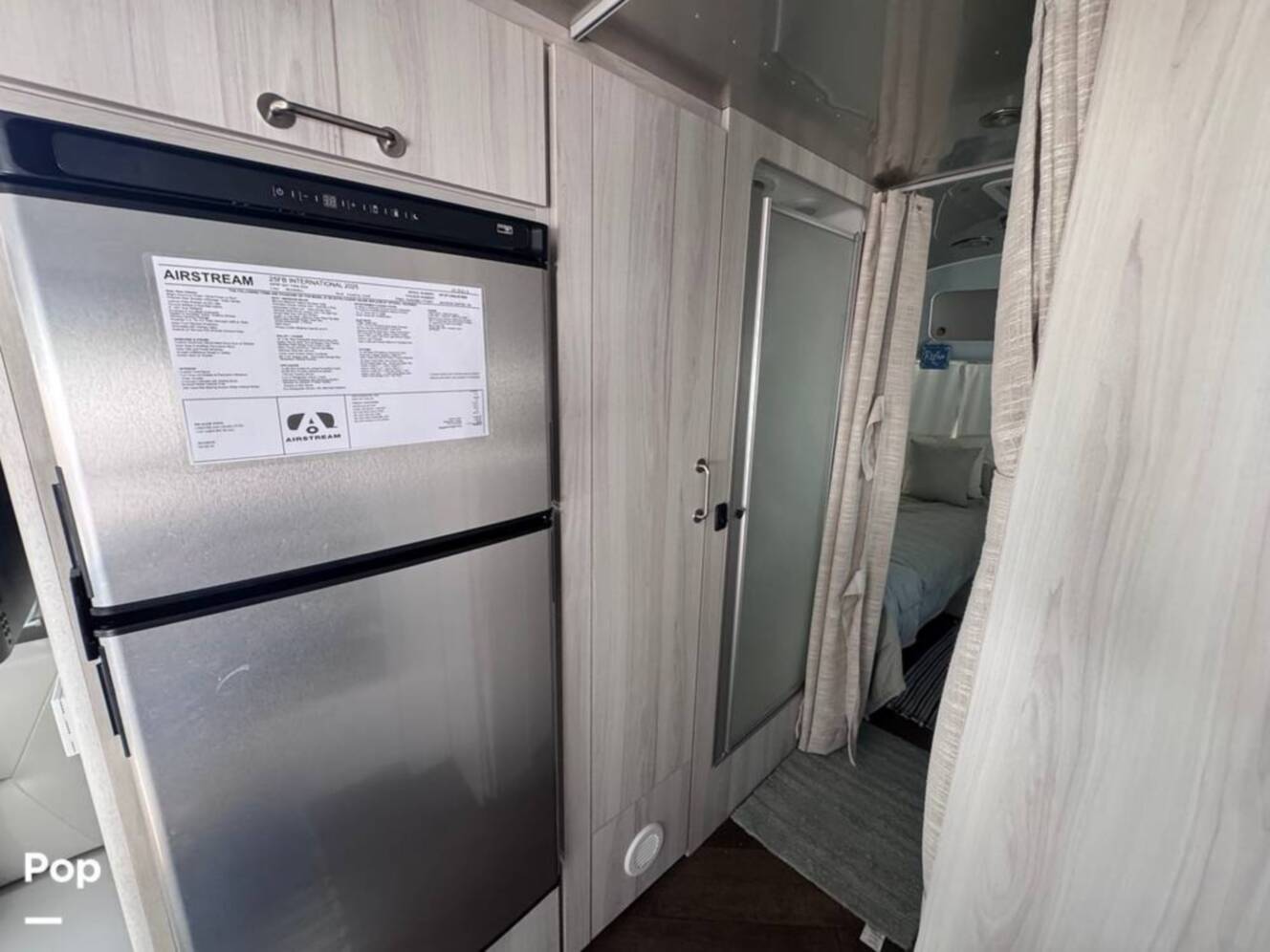 A photo of this 2025 Airstream International 25FB Twin