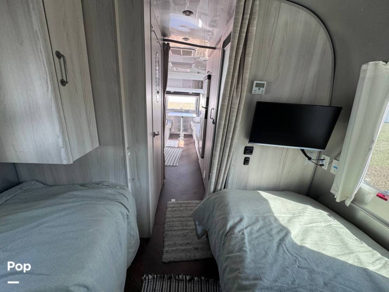 A photo of this 2025 Airstream International 25FB Twin