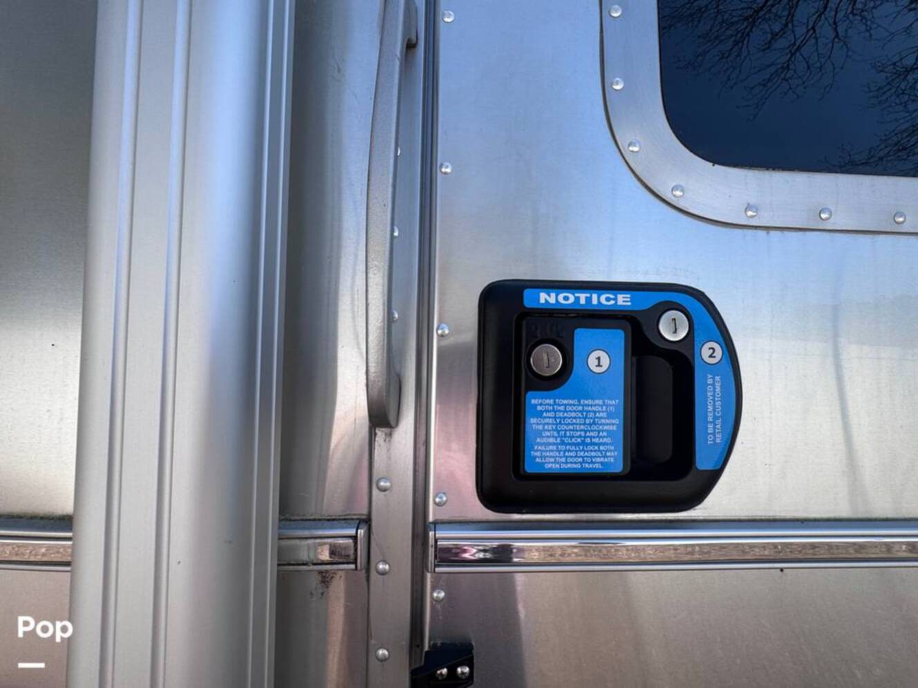 A photo of this 2025 Airstream International 25FB Twin