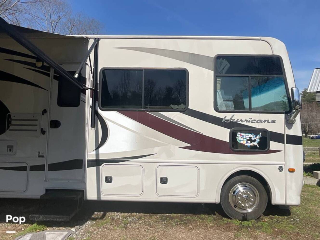 A photo of this 2014 Thor Motor Coach Hurricane 34J