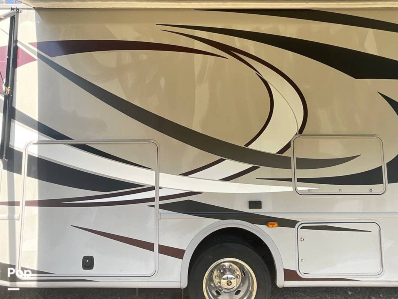 A photo of this 2014 Thor Motor Coach Hurricane 34J