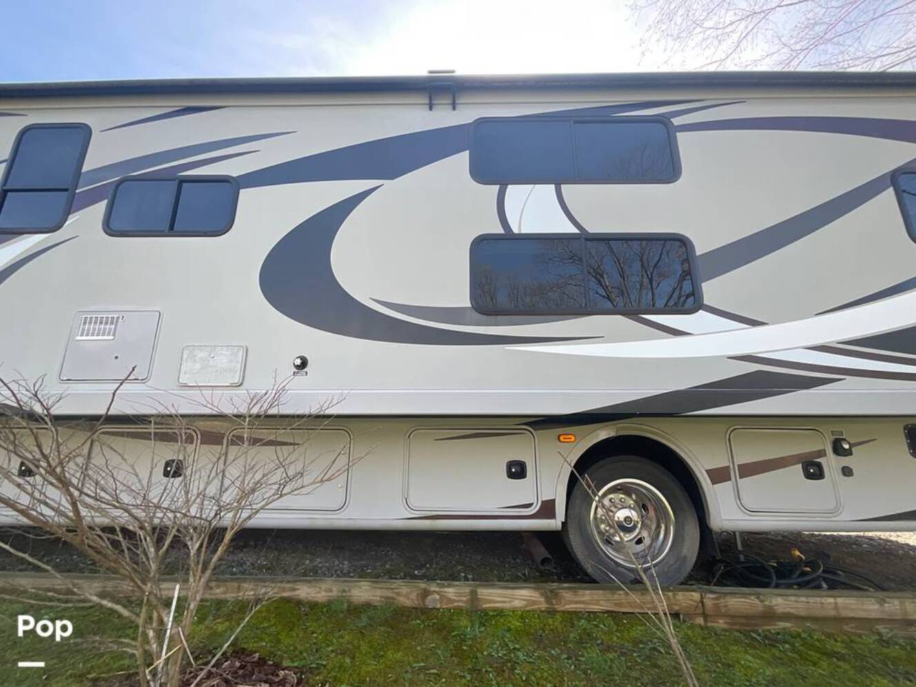 A photo of this 2014 Thor Motor Coach Hurricane 34J