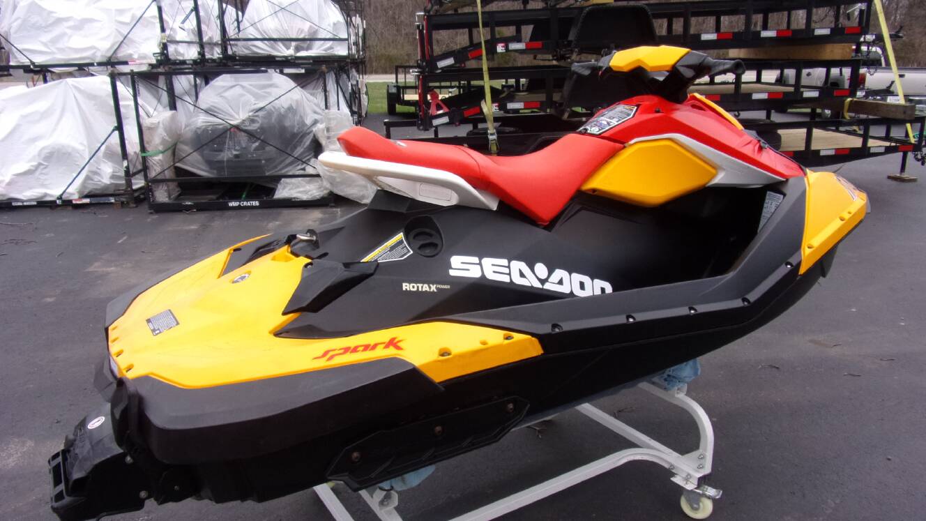 A photo of this 2022 Sea-Doo SPARK 2 UP ROTAX 900 ACE 90
