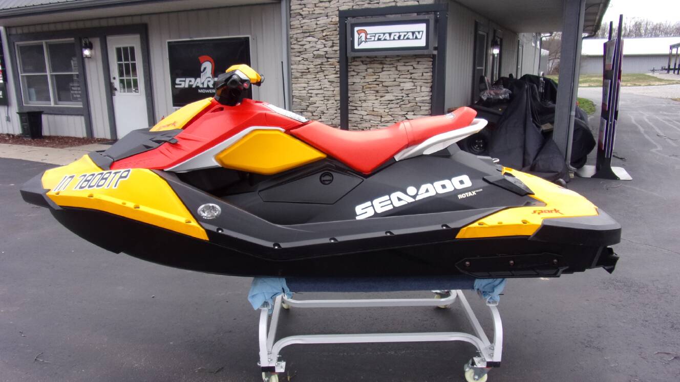 A photo of this 2022 Sea-Doo SPARK 2 UP ROTAX 900 ACE 90