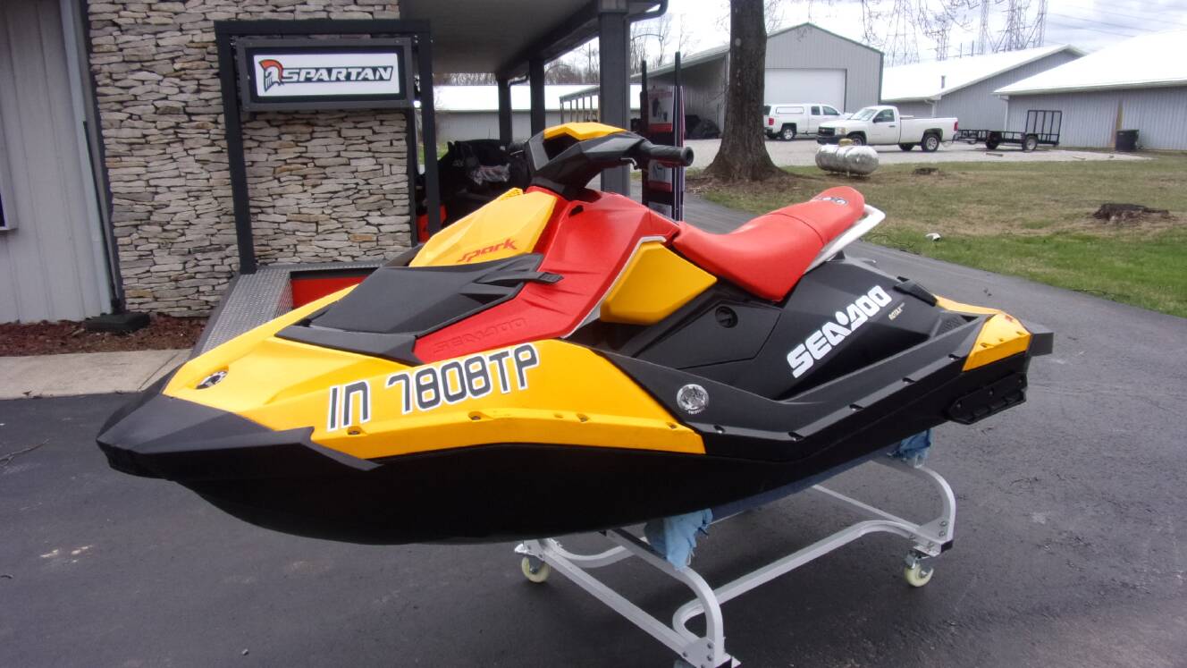 A photo of this 2022 Sea-Doo SPARK 2 UP ROTAX 900 ACE 90