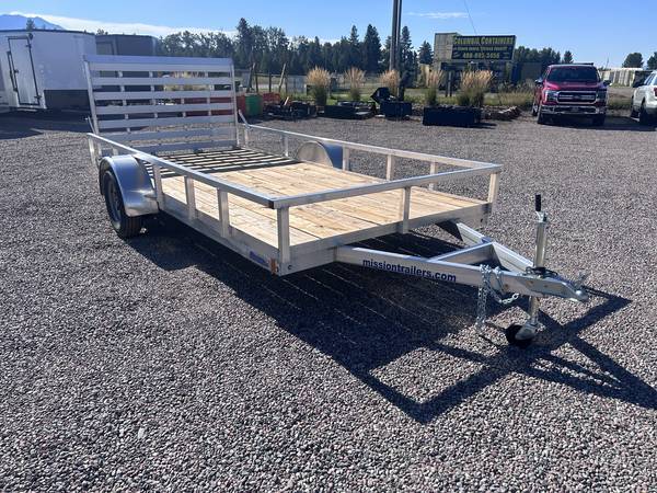 2025 MISSION 14' X 83" Utility Trailer (2,990 GVWR) in Columbia Falls, MT