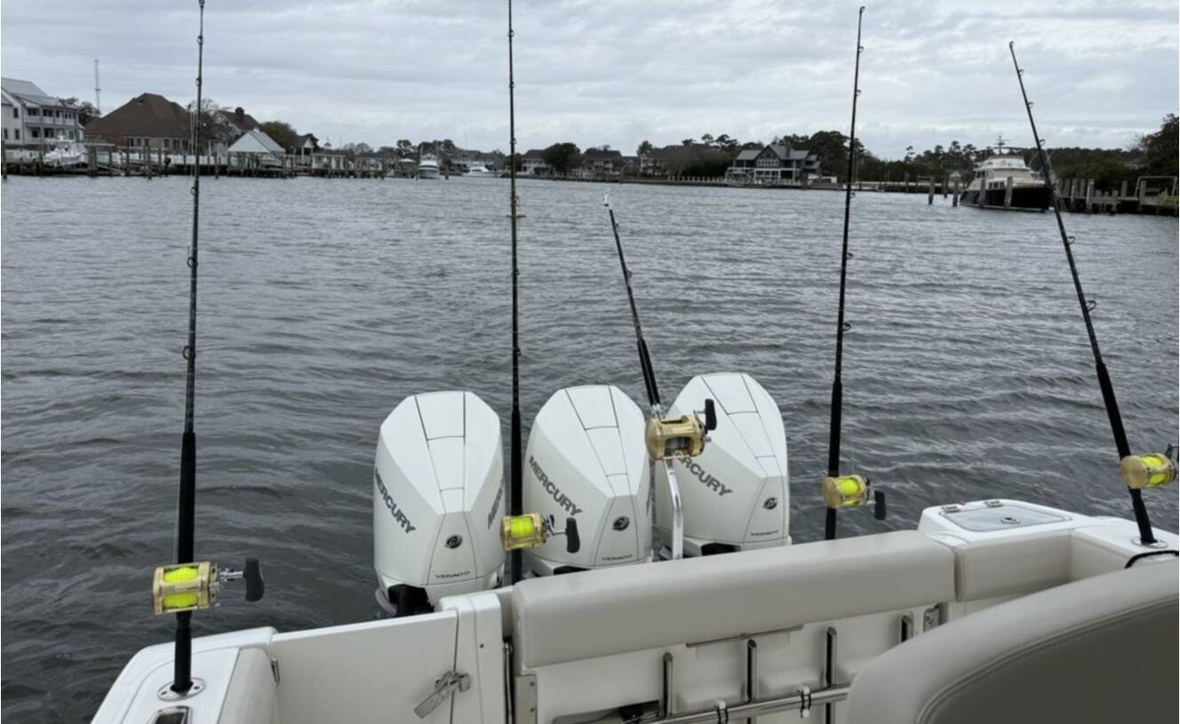 A photo of this 2024 Boston Whaler 350 Realm