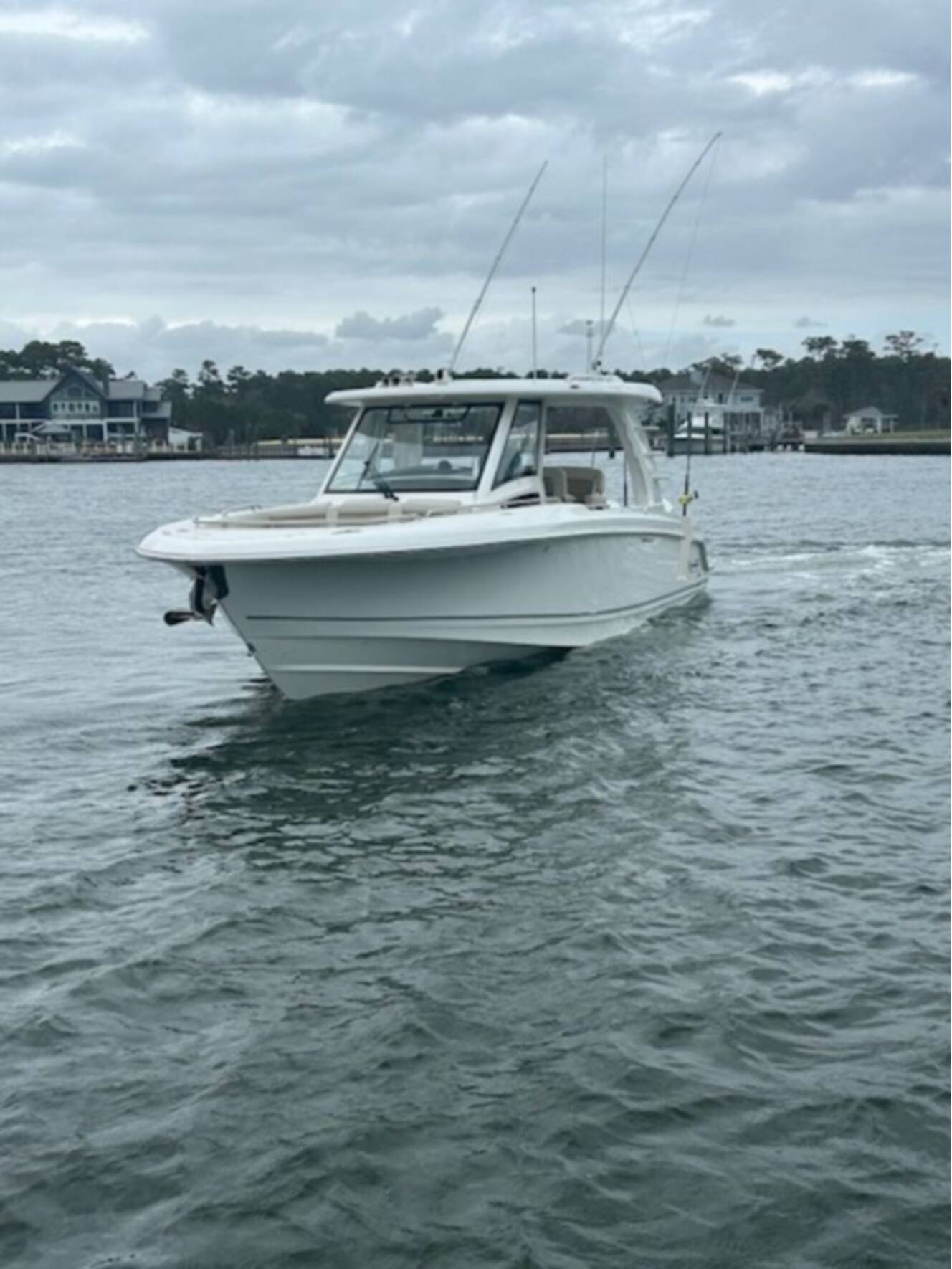 A photo of this 2024 Boston Whaler 350 Realm