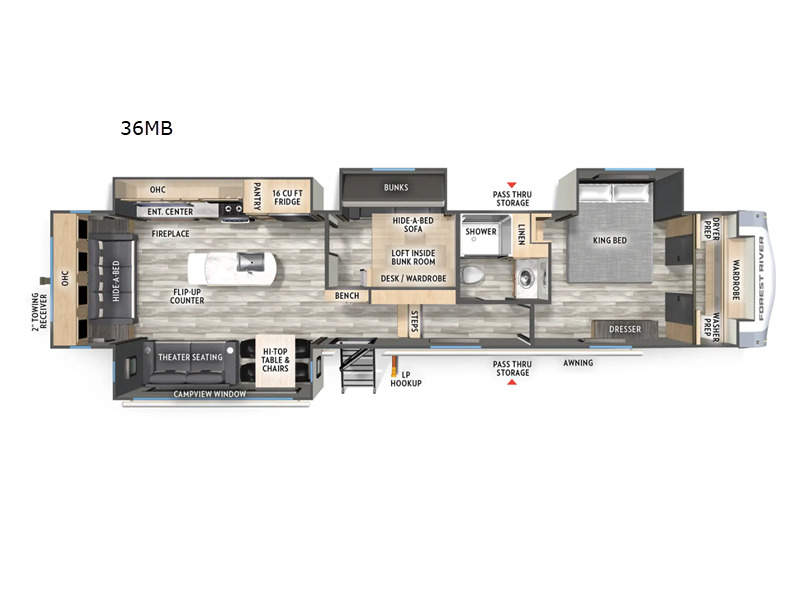 2026 Forest River Rv Wildcat 36MB in longs SC