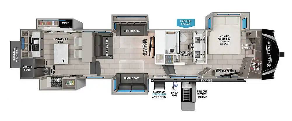2021 Grand Design Solitude 390RK-R in arcadia FL