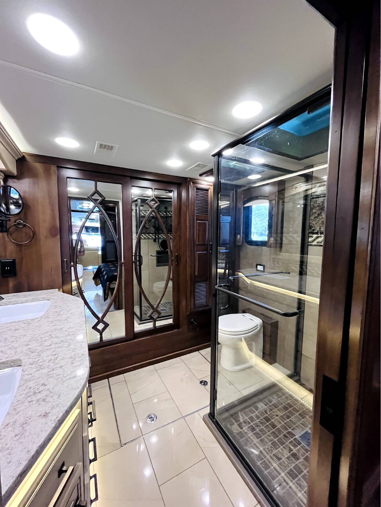 A photo of this 2016 Entegra Coach CORNERSTONE 45B