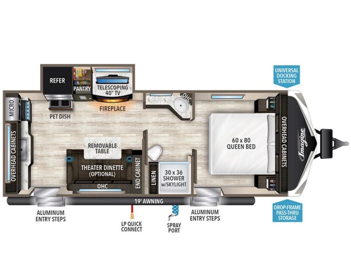 A photo of this 2021 Grand Design IMAGINE 2250RK